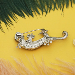 Брошь «Ящерица» - Фото 1