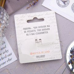 Брошь «Love» - Фото 3