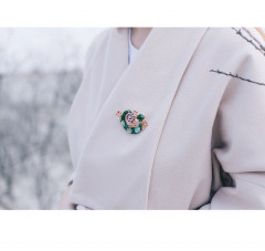 Брошь «Хамелеон» - Фото 2