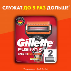 Сменные кассеты для бритья Gillette Fusion ProGlide Power - Фото 1