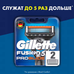 Сменные кассеты для бритья Gillette Fusion ProGlide - Фото 1