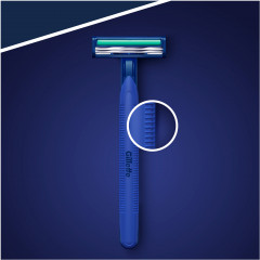 Бритвы одноразовые Gillette Blue II Plus, 5 шт - Фото 5