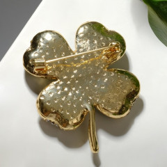 Брошь «Клевер» - Фото 1