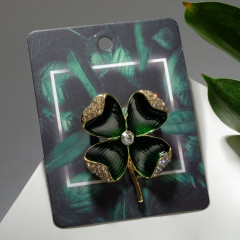 Брошь «Клевер» - Фото 2