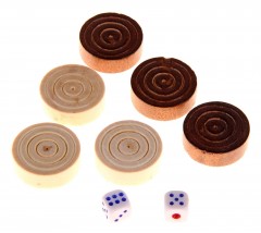 Нарды-шашки большие «Восточные» (60х30) - Фото 1