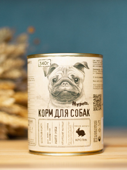 Корм для собак с кроликом