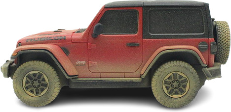 Машина на радиоуправлении «Wrangler Rubicon-Muddu version»