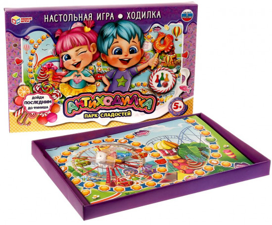 Игра настольная «Антиходилка. Парк сладостей»
