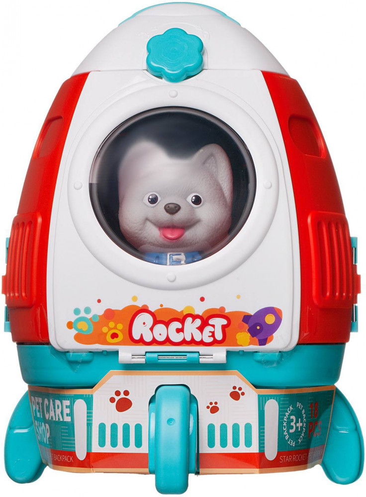 Набор игровой «Ранец-трансформер. Зоосалон» | Junfa Toys | Фото 1