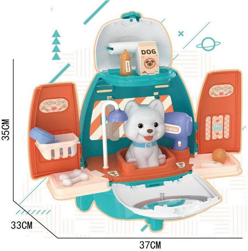 Набор игровой «Ранец-трансформер. Зоосалон» | Junfa Toys | Фото 5