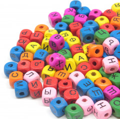 Набор бусин с буквами «Русский алфавит» - Фото 1