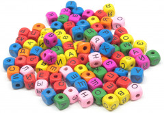Набор бусин с буквами «Русский алфавит» - Фото 2