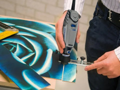 Циркуль фрезерный с параллельным упором Dremel 678 - Фото 2