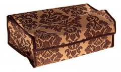 Кофр для мелких вещей с крышкой «Шоколатье» 12 отделений, коричневый - Фото 1