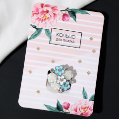 Кольцо для платка «Букет» - Фото 2