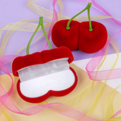 Футляр под серьги или кольца «Вишня» - Фото 1