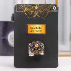 Кольцо для платка «Кувшинка» - Фото 1