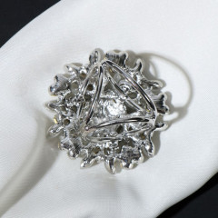 Кольцо для платка «Снежинка» - Фото 1