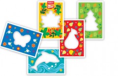 Трафареты для детского творчества «Artberry», 5 штук - Фото 1