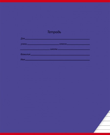 Тетрадь «Школьная классика»