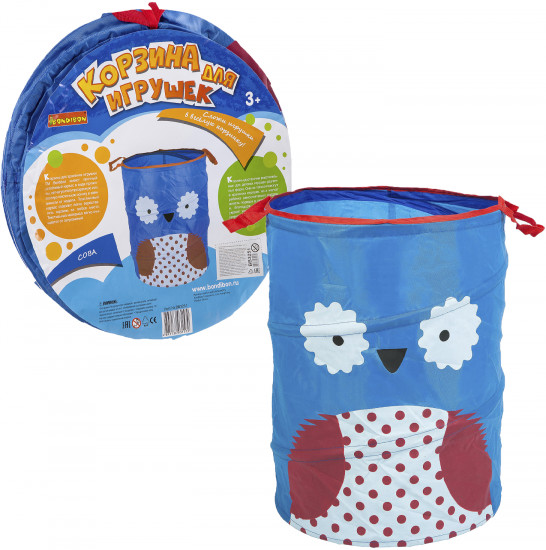 Корзина для игрушек «Сова»