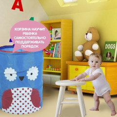 Корзина для игрушек «Сова» - Фото 6