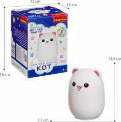 Лампа ночная «Очаровательный кот» - Фото 5