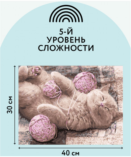 Картина по номерам «Сладкий сон»