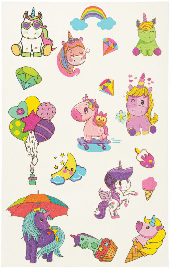 Набор переводных татуировок