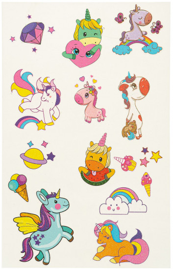 Набор переводных татуировок