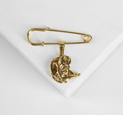 Булавка с подвеской «Ангел» - Фото 1