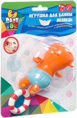 Игрушка для купания заводная «Плавающий медведь» - Фото 9