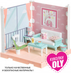 Набор игровой «Кукольный уголок. Комнатка Oly. Гостиная» - Фото 8