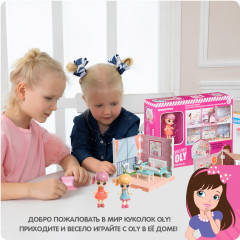 Набор игровой «Кукольный уголок. Комнатка Oly. Гостиная» - Фото 6