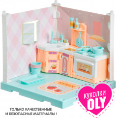 Набор игровой «Кукольный уголок. Комнатка Oly. Кухня» - Фото 11