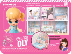 Набор игровой «Кукольный уголок. Комнатка Oly. Спальня» - Фото 5