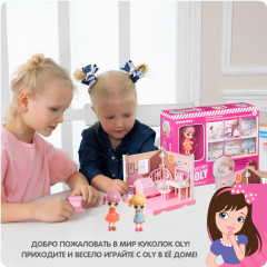 Набор игровой «Кукольный уголок. Комнатка Oly. Спальня» - Фото 8