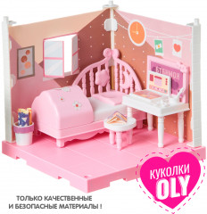 Набор игровой «Кукольный уголок. Комнатка Oly. Спальня» - Фото 10
