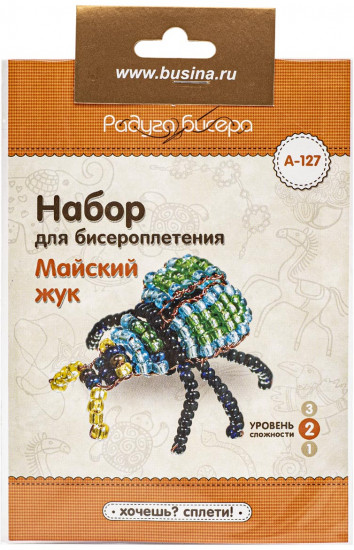 Набор для бисероплетения «Майский жук»