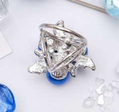 Кольцо для платка «Черничка» - Фото 1