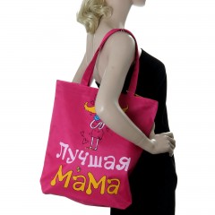 Сумка женская на молнии «Лучшая мама» - Фото 2