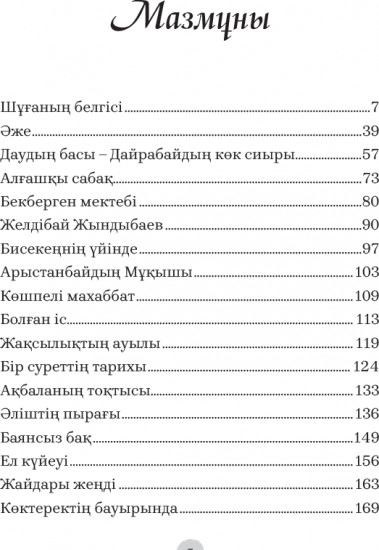 Шұғаның белгісі