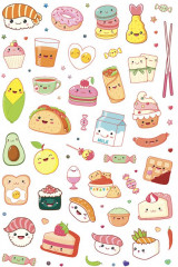 Наклейки в японском стиле «Я люблю аниме!» - Фото 4