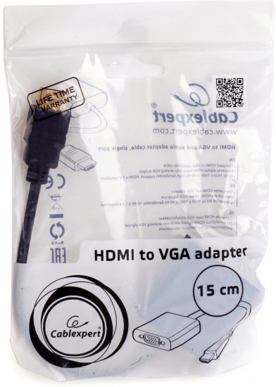 Переходник Cablexpert HDMI VGA