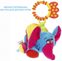 Подвеска-гармошка с прорезывателем «Слон» - Фото 3