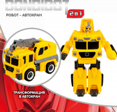 Трансформер-конструктор «Робот-автокран строительный» - Фото 1