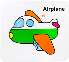 Раскраска-пазл многоразовая «Самолет» - Фото 1