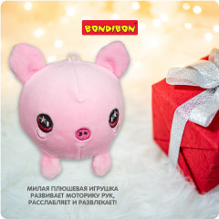 Сквиш плюшевый «Поросёнок» - Фото 5