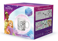 Кружка для росписи «Рапунцель» - Фото 3