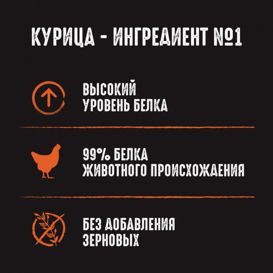 Корм для кошек с курицей